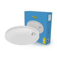 123led Plafondlamp met sensor | Ø 25 cm | 3000-4000-6000K | 1440 lumen | IP54 | 8W LDR02252
