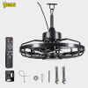 Plafondventilator met LED lamp | Ø 50.8 cm | 2000-4000K | IP44 | Zwart | 42W LDR02463 - 9