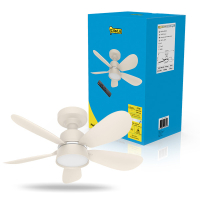 Plafondventilator met LED lamp | Ø 53 cm | 2200-6500K | Zandkleur | 25W LDR02465