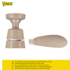 Plafondventilator met LED lamp | Ø 53 cm | 2200-6500K | Zandkleur | 25W LDR02465 - 5