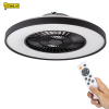 Plafondventilator met LED lamp | Ø 60.4 cm | 2000-4000K | Zwart | 52W LDR02462 - 2