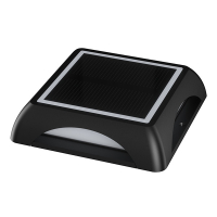 Solar prik/wandlamp | Bari | 3000K | Vierkant | IP65 | Zwart LDR08729