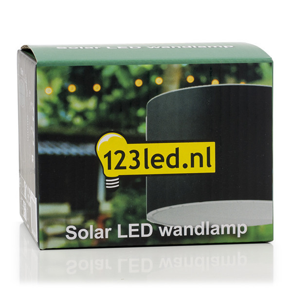 Solar wandlamp | Gloucester | Down | 3000K | IP54 | Zwart LDR08536 - 6