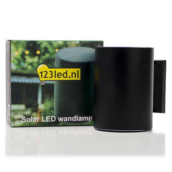 123led Solar wandlamp Grantham Up & Down zwart LDR08530 - 3