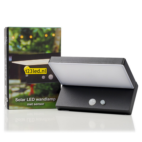 123led Solar wandlamp Greenwich met sensor LDR08543 - 2