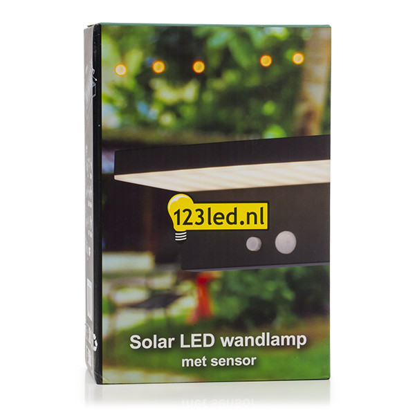 123led Solar wandlamp Greenwich met sensor LDR08543 - 5