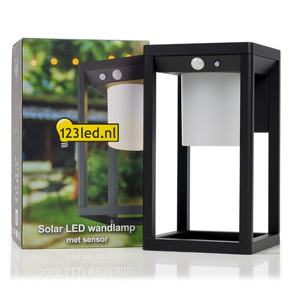 123led Solar wandlamp Kingsbridge met sensor LDR08540 - 2
