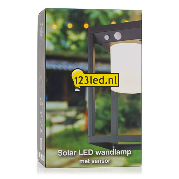 123led Solar wandlamp Kingsbridge met sensor LDR08540 - 5