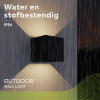 Wandlamp buiten | Up & Down | Amarillo | 1800-2700K | IP54 | 5.5W | Zwart LDR08547 - 4