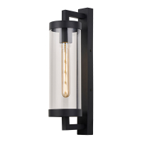 Wandlamp buiten E27 | Miami | IP44 | Zwart LDR08857