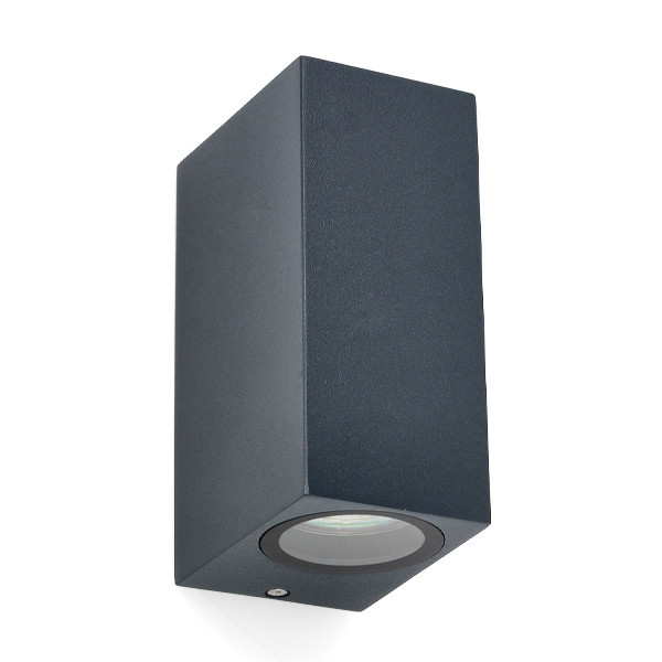 Wandlamp buiten GU10 | Up & Down | San Francisco | IP44 | Antraciet LDR08842 - 1