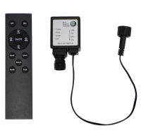 123led afstandsbediening en controller voor lichtsnoer zwart LDR08586