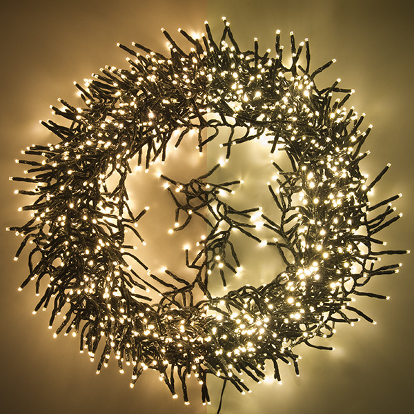 123led clusterverlichting extra warm wit & warm wit 14 meter 1512 lampjes LDR07131 - 1