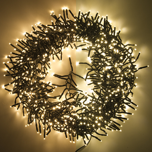 123led clusterverlichting extra warm wit & warm wit 8,6 meter 768 lampjes LDR07129 - 1