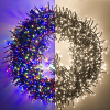 123led clusterverlichting multicolor & warm wit 24,8 meter 3000 lampjes LDR07306 - 1