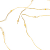 123led draadverlichting op batterijen 1 meter extra warm wit & warm wit 20 lampjes goud LDR07321 - 5