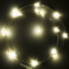 123led draadverlichting op batterijen  1 meter extra warm wit & warm wit 20 lampjes zilver LDR07279 - 3