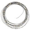 123led draadverlichting op batterijen 5 meter extra warm wit & warm wit 100 lampjes zwart LDR07284 - 4