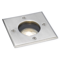 123led grondspot Athene RVS geschikt voor 1x GU10 LDR08506