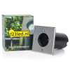 123led grondspot Athene RVS geschikt voor 1x GU10 LDR08506 - 2