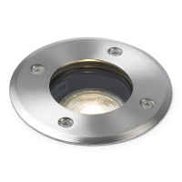 123led grondspot Rhodos RVS geschikt voor 1x GU10 LDR08505