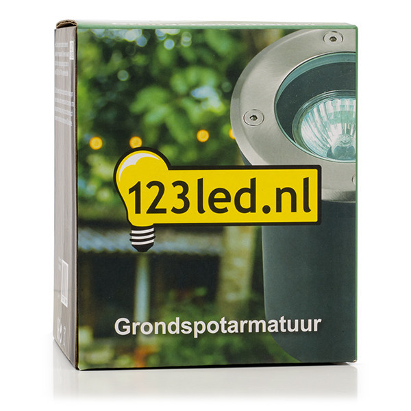 123led grondspot Rhodos RVS geschikt voor 1x GU10 LDR08505 - 4