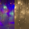 123led ijspegelverlichting multicolor & warm wit 9,7 meter 240 lampjes LDR07291 - 1
