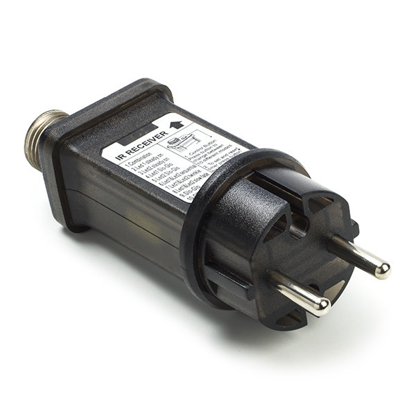 123led kerstster 3D 36 cm extra warm wit & warm wit 300 lampjes zwart LDR07266 - 6