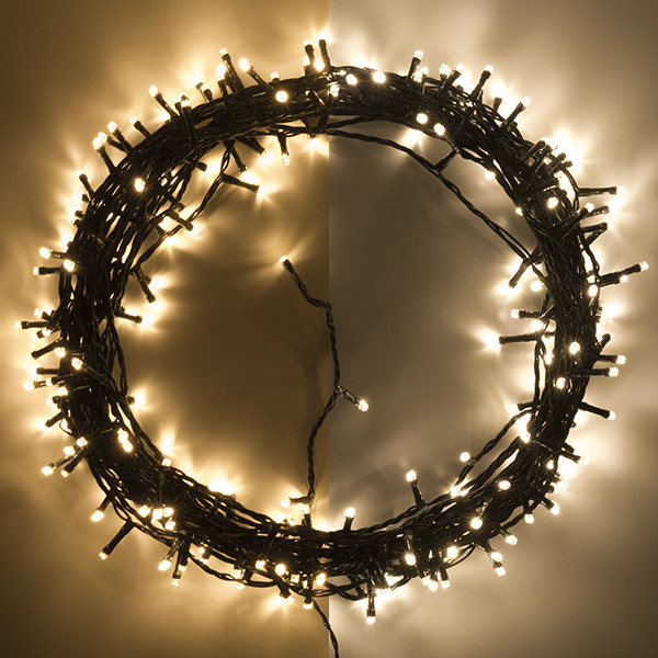 123led kerstverlichting extra warm wit & warm wit 21 meter 240 lampjes LDR07004 - 1