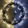 123led kerstverlichting koud wit & warm wit 16,4 meter 180 lampjes LDR07018 - 1