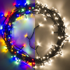 123led kerstverlichting multicolor & warm wit 16,4 meter 180 lampjes LDR07180 - 1