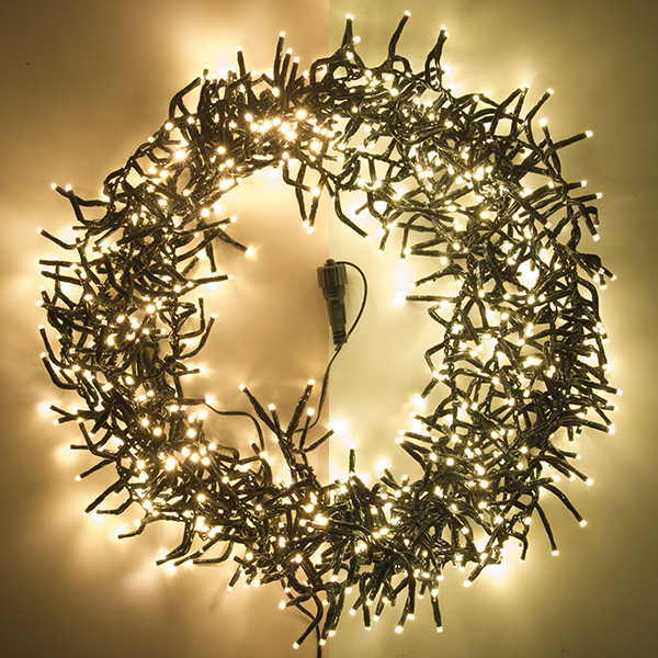 123led koppelbare clusterverlichting extra warm wit en warm wit 5,6 meter uitbreiding 768 lampjes LDR07143 123led koppelbare clusterverlichting extra warm wit en warm wit 5,6 meter uitbreiding 768 lampjes LDR07143 - 1