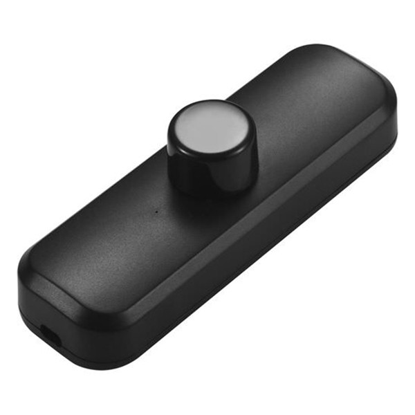 123led led snoerdimmer incl. draaiknop (RC) (0-25W) zwart LDR06201 - 1