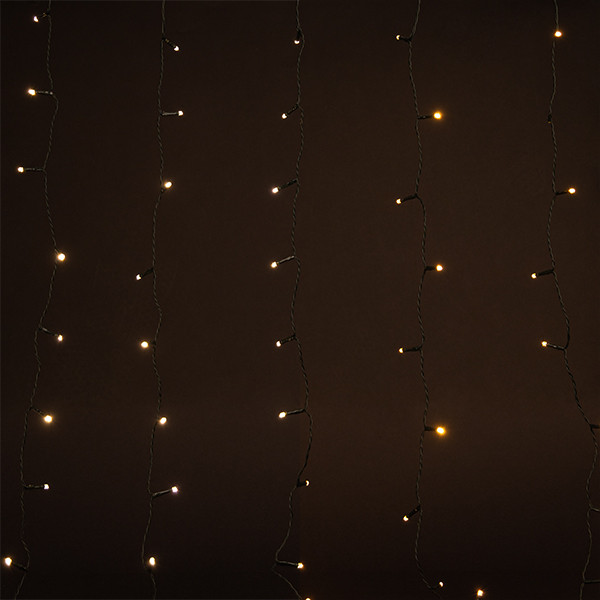 123led lichtgordijn extra warm wit & warm wit 225x300 480 lampjes LDR07014 - 1