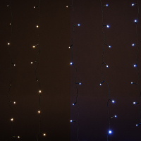 123led lichtgordijn koud wit & warm wit 225x150 240 lampjes LDR07028