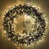 123led micro clusterverlichting extra warm wit & warm wit 23 meter 1000 lampjes LDR07134 - 1