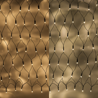 123led netverlichting extra warm wit & warm wit 120 x 60 cm 144 lampjes LDR07156