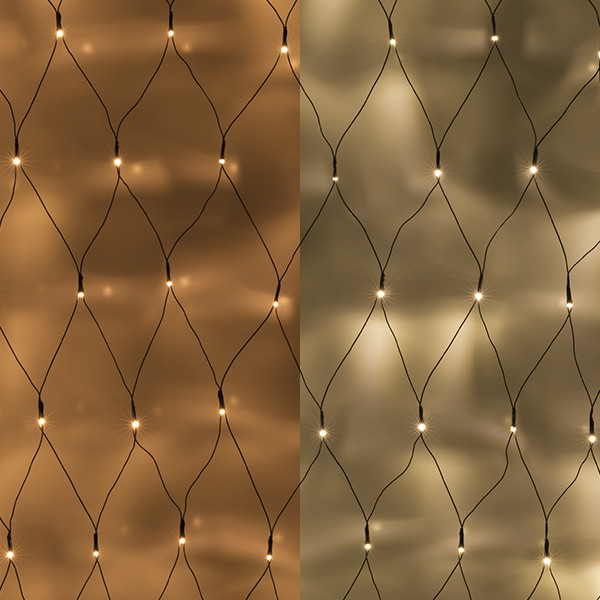 123led netverlichting extra warm wit & warm wit 200 x 140 cm 252 lampjes LDR07302 - 1