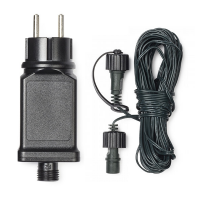 123led start-adapter voor koppelbare kerstverlichting 10 meter 31V LDR07173 123led start-adapter voor koppelbare kerstverlichting 10 meter 31V LDR07173