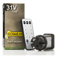 123led start-adapter voor koppelbare kerstverlichting 31V LDR07137 123led start-adapter voor koppelbare kerstverlichting 31V LDR07137