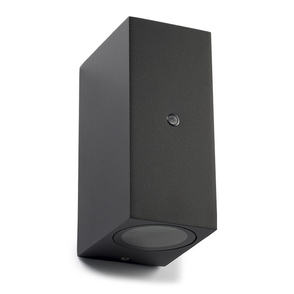 123led wandlamp Avalon Up & Down vierkant zwart met sensor geschikt voor 1x GU10 LDR08522 - 3