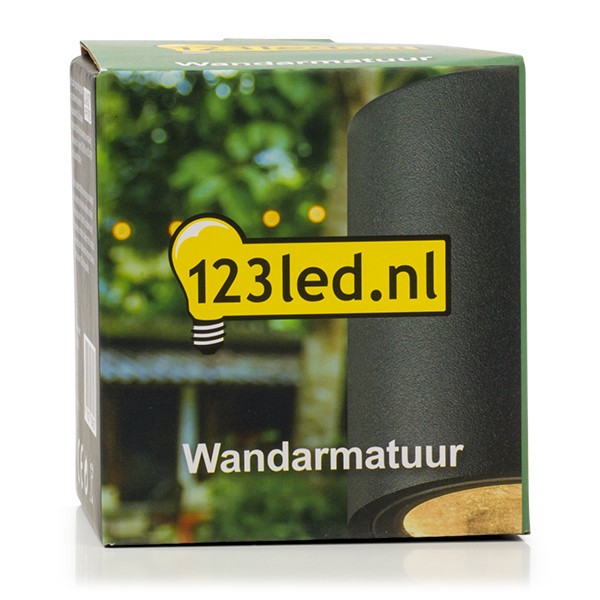 123led wandlamp Sacramento zwart geschikt voor 1x GU10 LDR08500 - 5