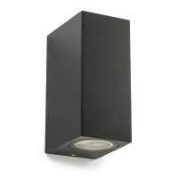 123led wandlamp San Francisco zwart geschikt voor 2 x GU10 LDR08502