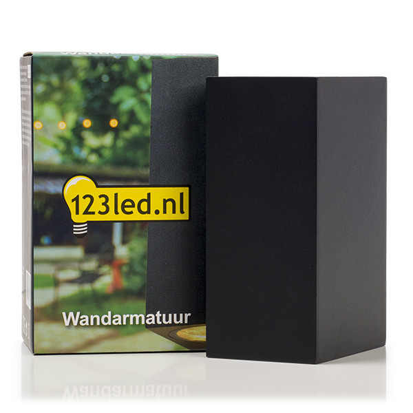 123led wandlamp San Francisco zwart geschikt voor 2 x GU10 LDR08502 - 2