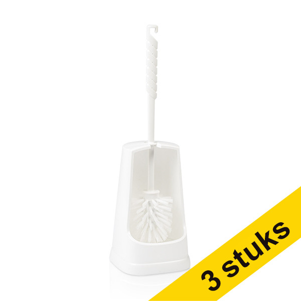 Aanbieding: 3x Toiletborstel met houder SDR06172 - 1