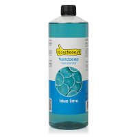 123schoon Eco Blue Lime handzeep navulling (1000 ml) SDR06208