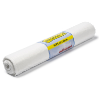 123schoon HDPE vuilniszakken met trekband wit 35 liter (50 stuks) SDR06057
