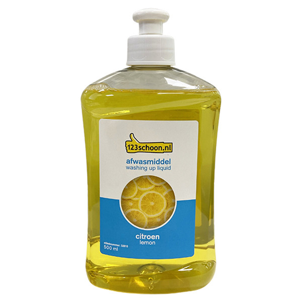123schoon Yellow Sensation afwasmiddel (500 ml) SDR00134C SDR06451C SDR06069 - 1