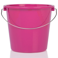 123schoon huishoudemmer roze 5 liter