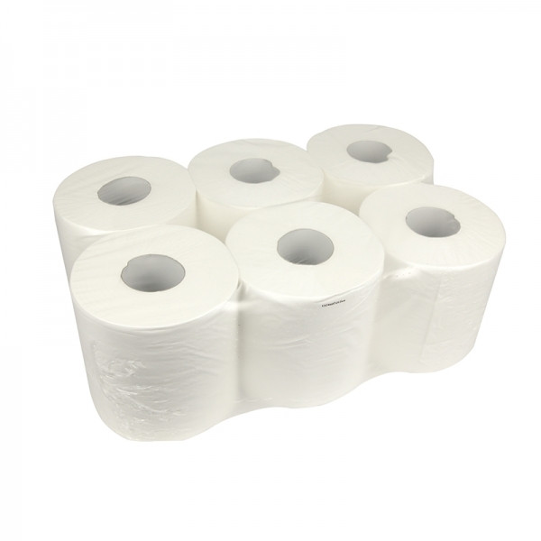 123schoon poetspapier 2-laags 6 x 160m SDR02024 - 1